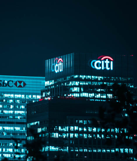 View of the citi skyscraper 